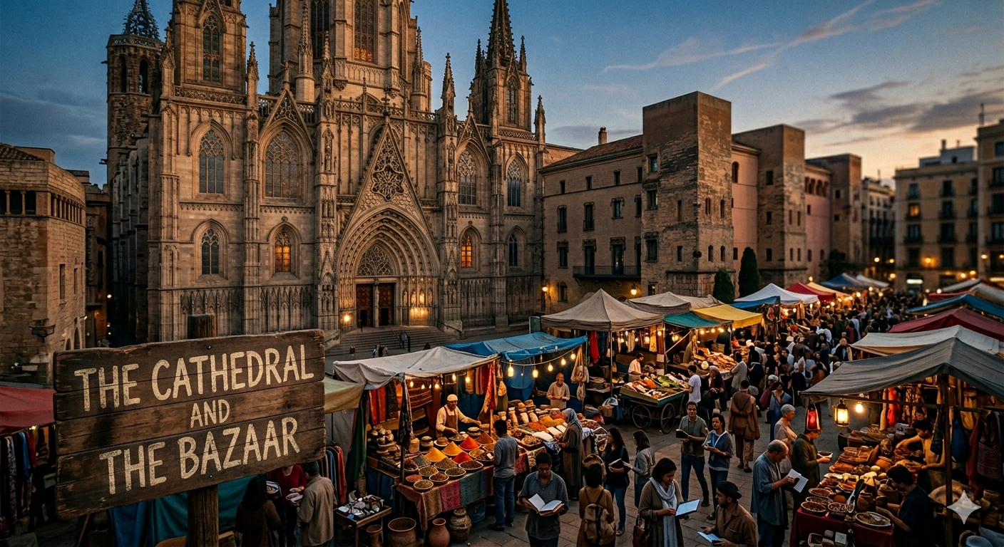 The  Cathedral (of science) and the Bazaar